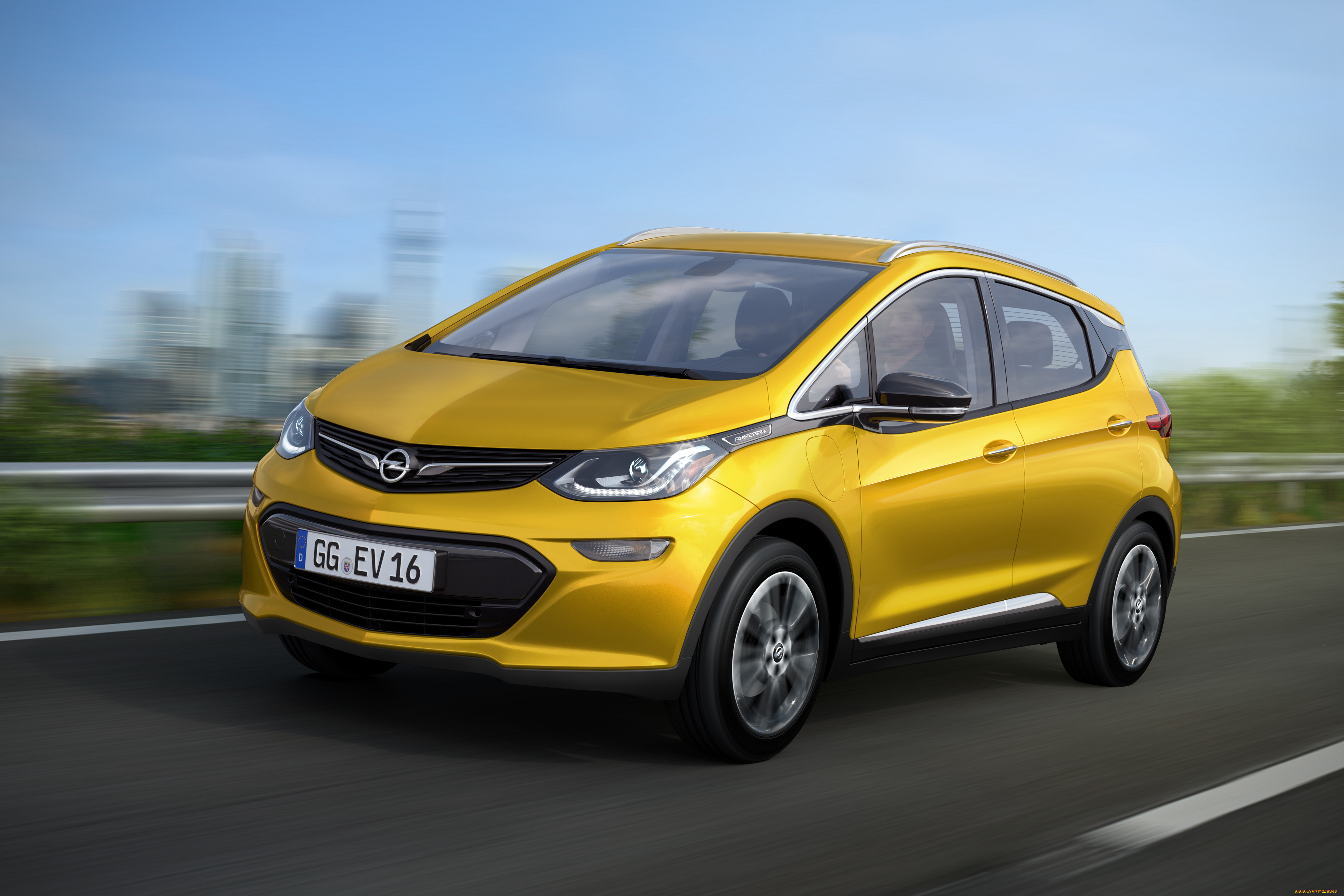 , opel, 2016, ampera-e